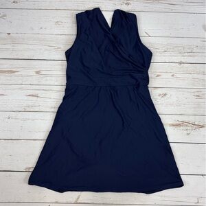 Lands' End Women's Navy One-Piece Swim Dress